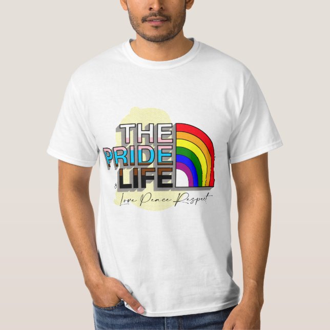 North face X Pride  T-Shirt (Vorderseite)