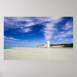 North Frankfort Pier Lighthouse, Frankfort, MI Poster