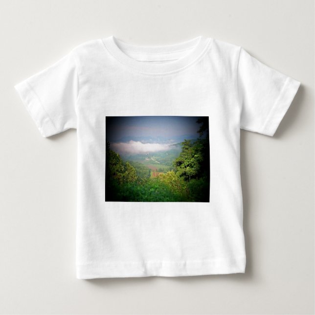 North Georgia Mountains, USA Baby T-shirt (Vorderseite)