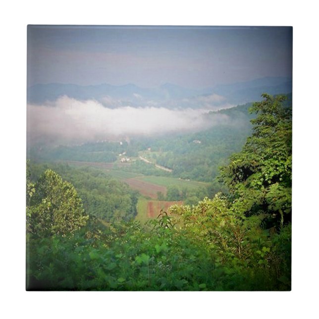 North Georgia Mountains, USA Fliese (Vorderseite)