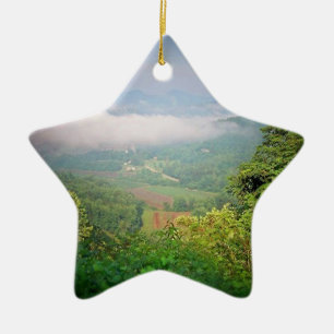 North Georgia Mountains, USA Keramik Ornament
