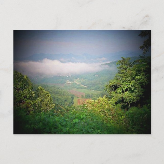 North Georgia Mountains, USA Postkarte (Vorderseite)