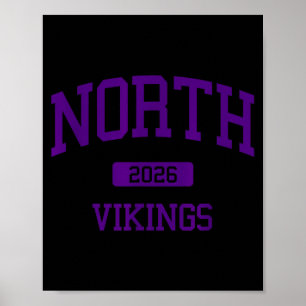 North High School Abschlussklasse 2026 Denver CO  Poster