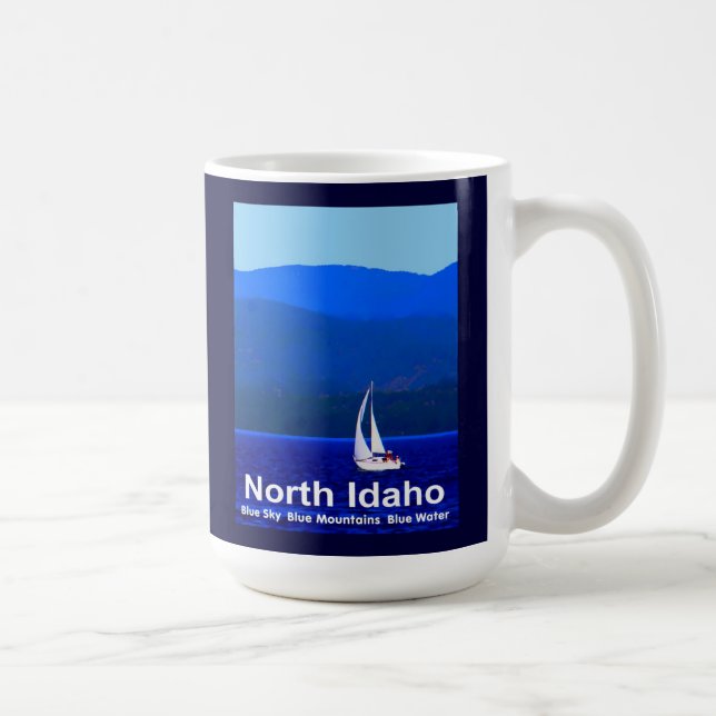 North Idaho Blue Kaffeetasse (Rechts)