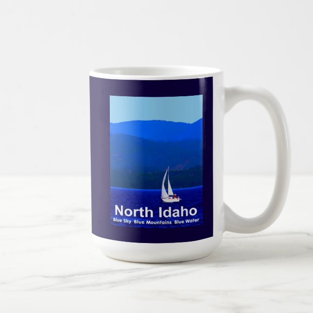 North Idaho Blue Kaffeetasse (Rechts)