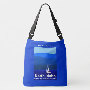 North Idaho Blue Tragetaschen Mit Langen Trägern