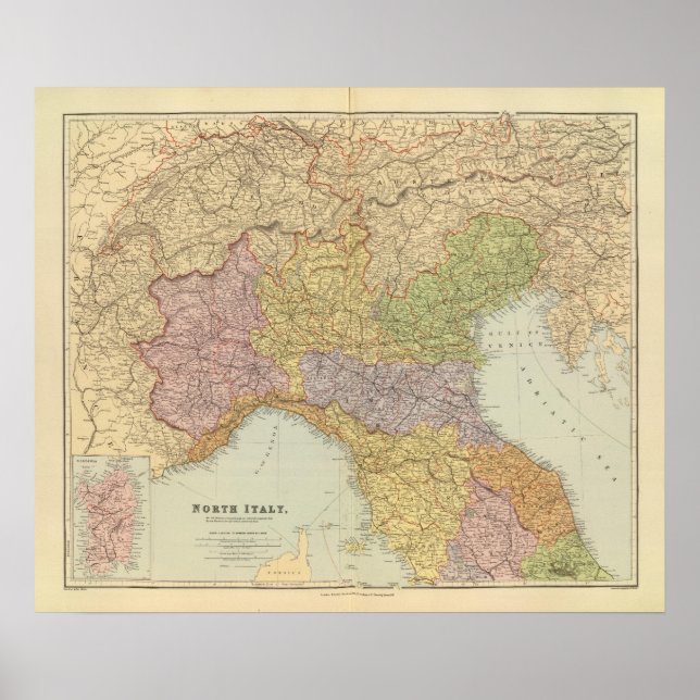 North Italy 2 Poster (Vorne)