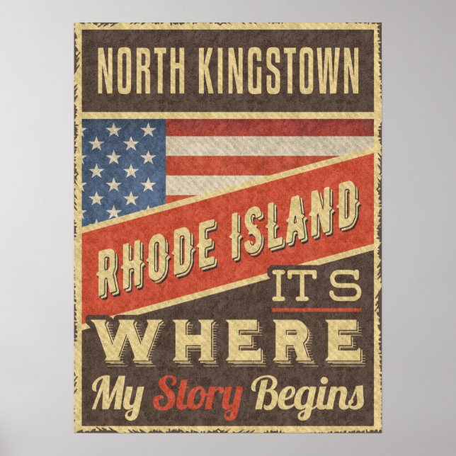 North Kingstown Rhode Island Poster (Vorne)
