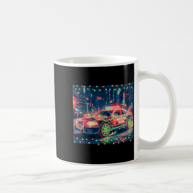North Le Patrol Christmas Car Tee  Kaffeetasse (Rechts)