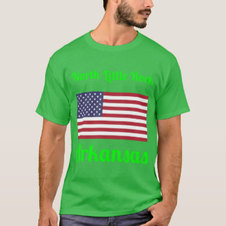 North Little Rock Arkansas Stylish Prints T-Shirt