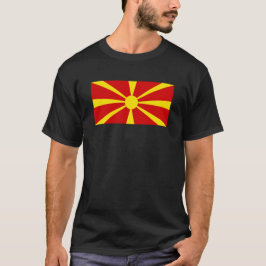 North Macedonia Flag T-Shirt Patriotic T-Shirt