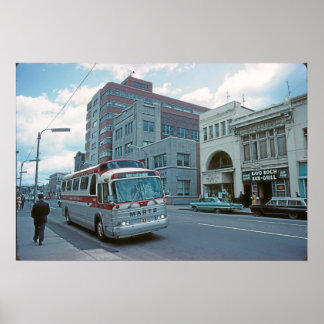 North Main St. Wilkes-Barre Pa. Affiche