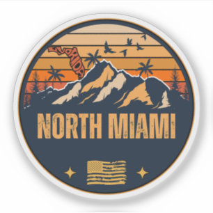 North Miami, Florida Aufkleber
