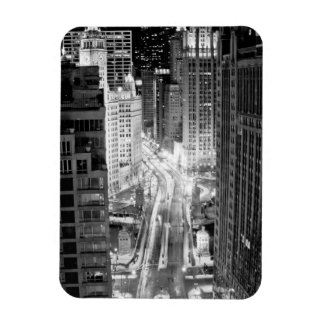 North Michigan Avenue in Chicago nach dem Winter Magnet