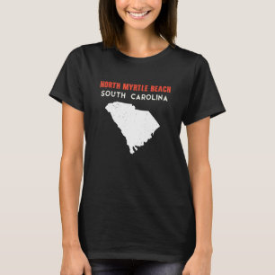 North Myrtle Beach South Carolina USA Staat Americ T-Shirt