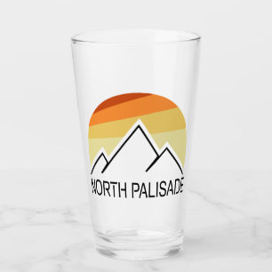 North Palisade California Retro Glas