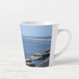 North Pierhead Lighthouse, Ludington, MI Milchtasse