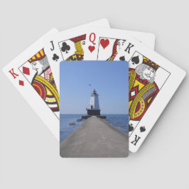 North Pierhead Lighthouse, Ludington MI Spielkarten