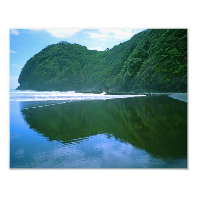 North Piha Beach NZ Fotodruck (Vorne)