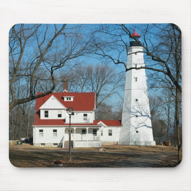 North Point Leuchtturm, Milw WI Mousepad (Vorne)