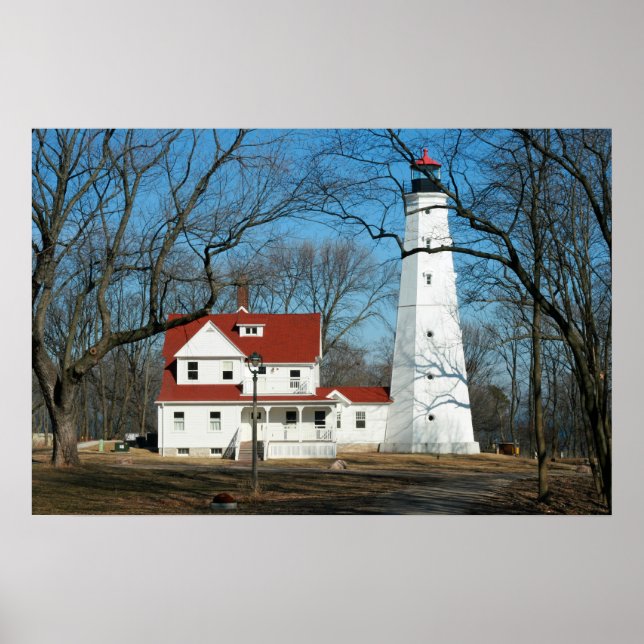 North Point Lighthouse Milw WI Poster (Vorne)