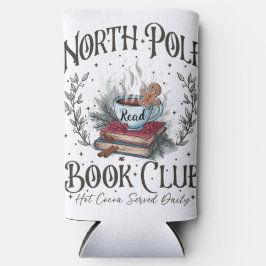 North Pole Book Club Weihnachten Selters Dosenkühler