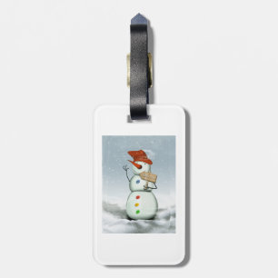 North Pole Bound Snowman Gepäckanhänger