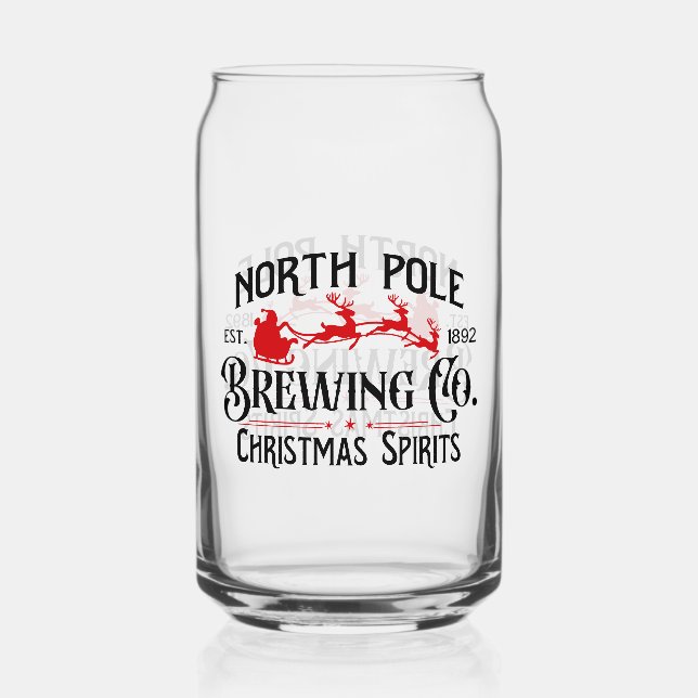 North Pole Brewing Company  Dosenglas (Vorderseite)