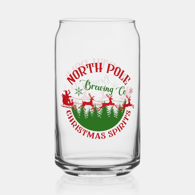North Pole Brewing Company  Dosenglas (Vorderseite)