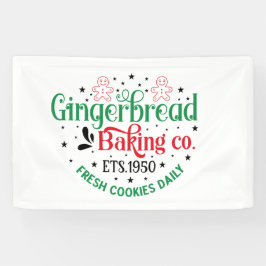 North Pole Gingerbrot Baking Company Banner