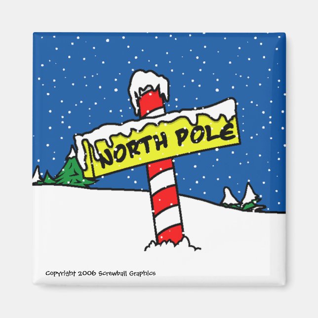 North Pole Magnet (Vorne)