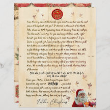 North Pole Personal Christmas Letter From Santa