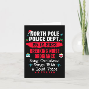 North Pole Police Dept verstößt gegen Lärmverordnu Karte