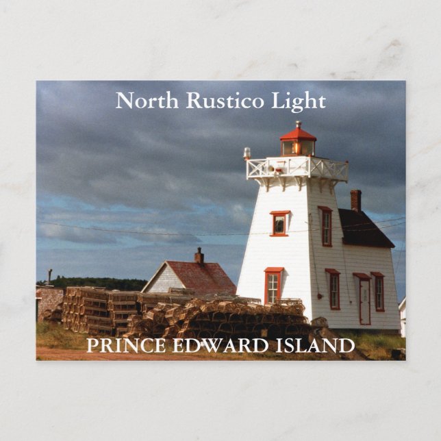 North Rustico Light, Île-du-Prince-Édouard Carte p (Devant)