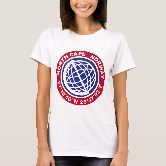 NORTH schmälert SPECIAL NORWAY T-Shirt (Vorderseite)