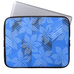 North Shore Hawaiian Hibiskus Neoprene Wetsuit Laptopschutzhülle