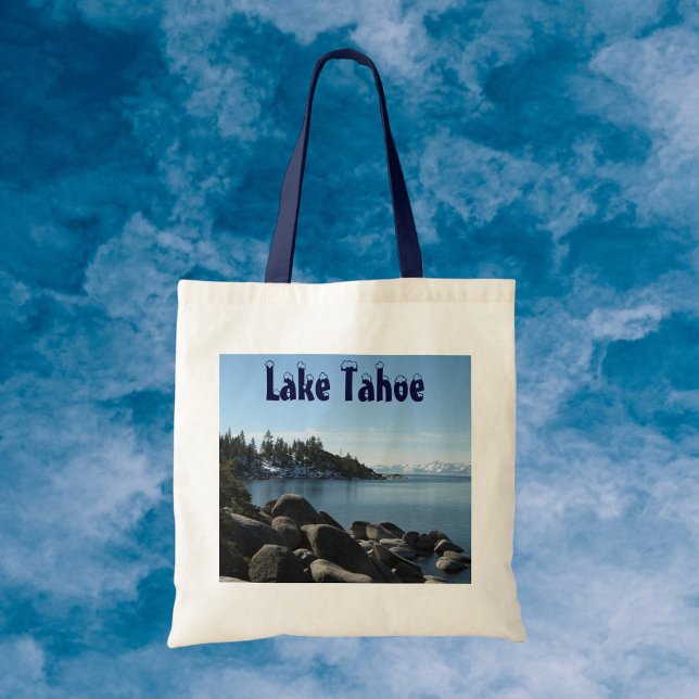North Shore Lake Tahoe, Incline Village, Nevada Tragetasche (Von Creator hochgeladen)