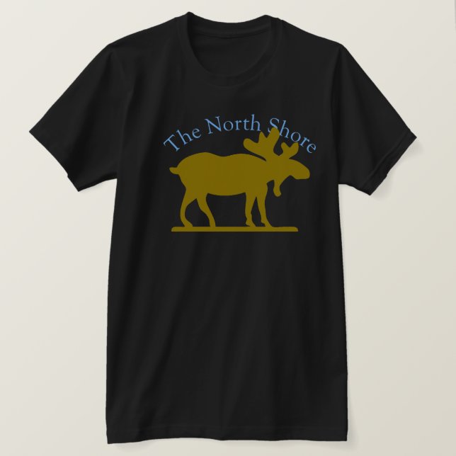 North Shore Moose T-Shirt (Design vorne)