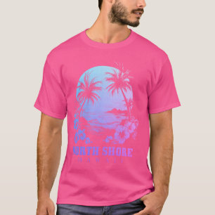 North Shore Oahu Hawaii Hawaii Hibiskus Surfer S T-Shirt