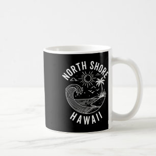 North Shore Oahu Hawaii Souvenir Surfen Hawaiianis Kaffeetasse