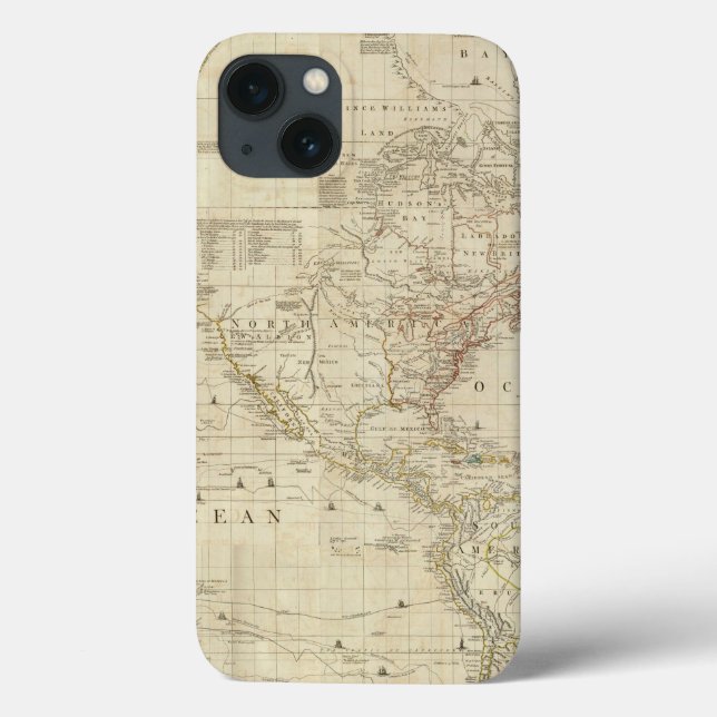 North & South America Case-Mate iPhone Hülle (Rückseite)