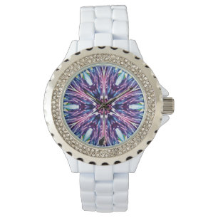 North Star Kaleidoskop Armbanduhr