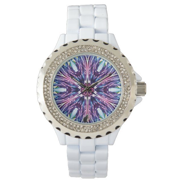 North Star Kaleidoskop Armbanduhr (Vorderseite)