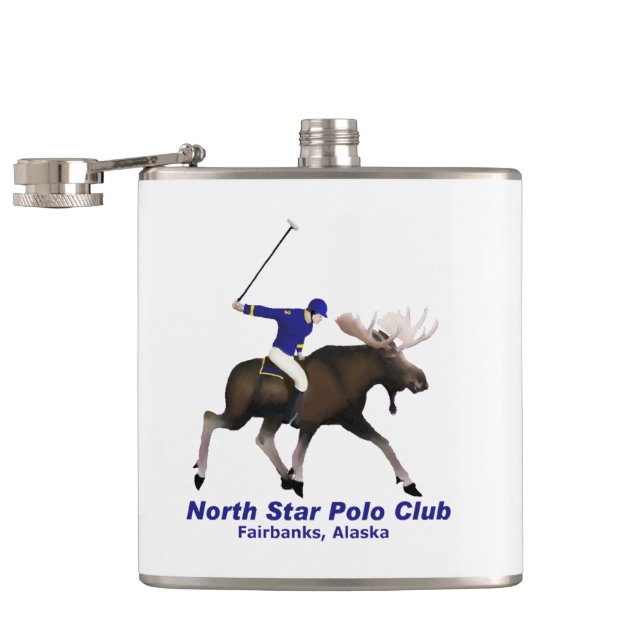 North Star Polo Club Flachmann (Geöffnet)