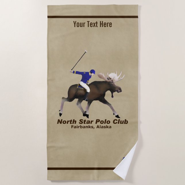 North Star Polo Club Strandtuch (Vorderseite)