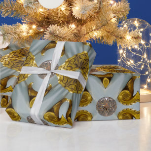 North Star Ridge Eleganter Designer Romantisch  Geschenkpapier