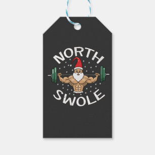 North Swole Funny Muscle Weihnachtsfeierliche Fitn Geschenkanhänger