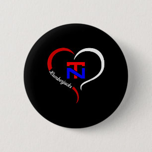 North Tonawanda Lumberjacks Logo Halbherz Button
