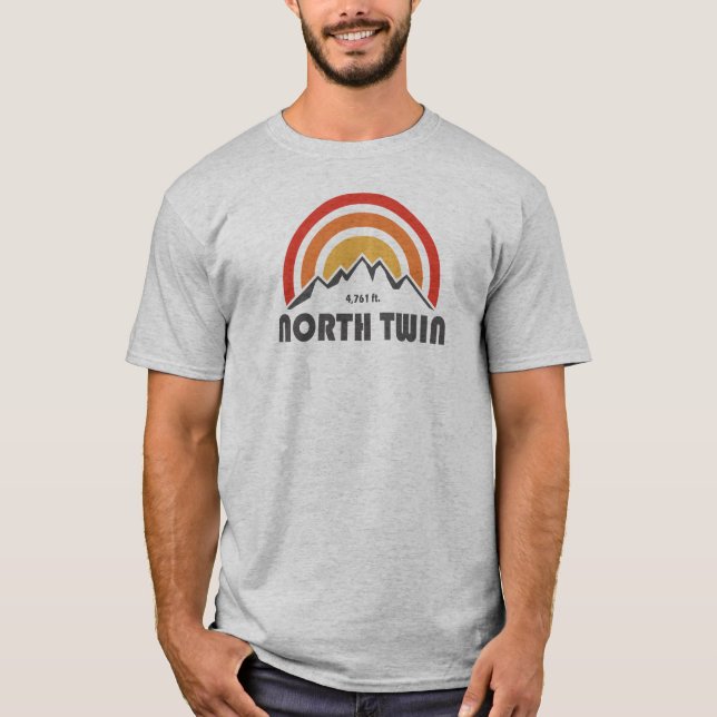 North Twin Mountain New Hampshire T-Shirt (Vorderseite)