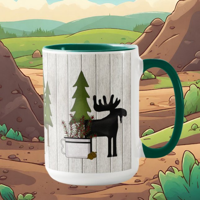 North Woods Western Kaffee Tasse (Von Creator hochgeladen)